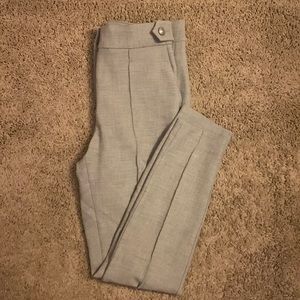 Express heather grey skinny pants